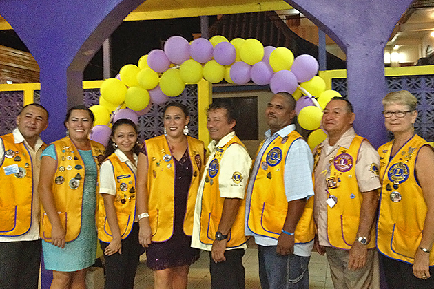 Lions President Rigo Hand Over To President Fatima 