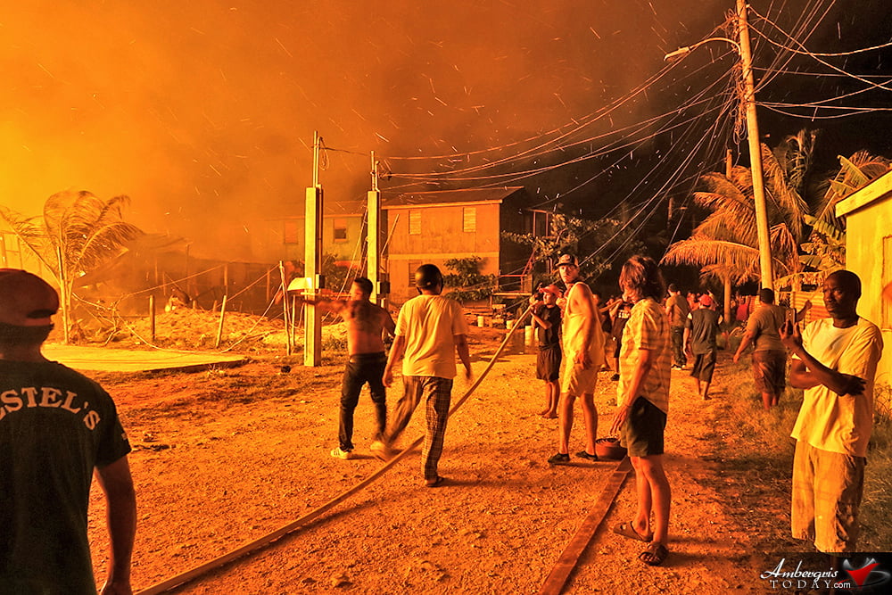 Island Blaze Leaves Over 80 Homeless Destroying 10 Structures