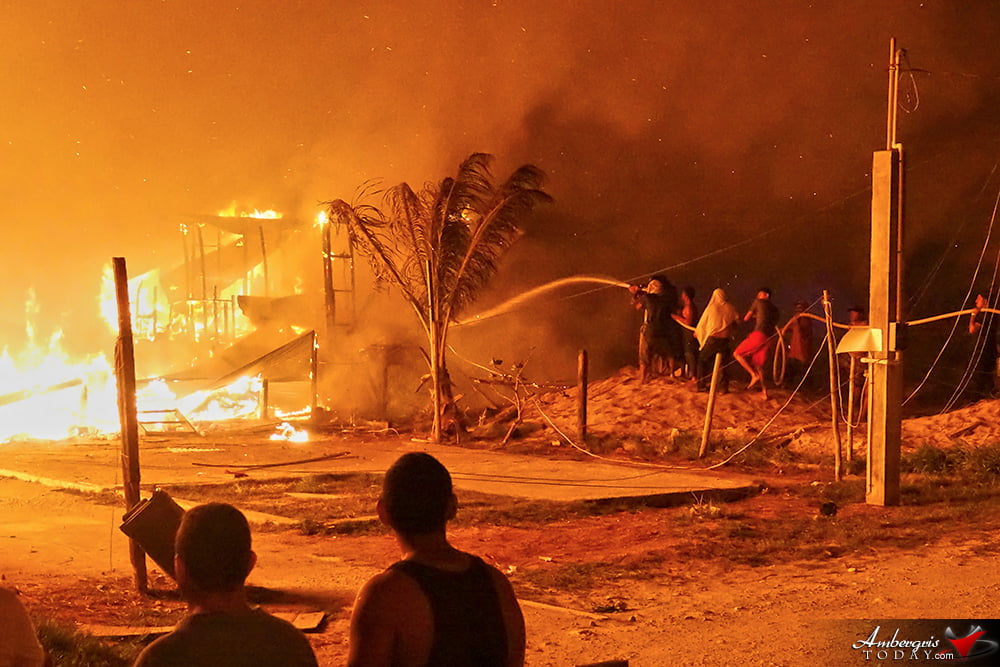 Island Blaze Leaves Over 80 Homeless Destroying 10 Structures