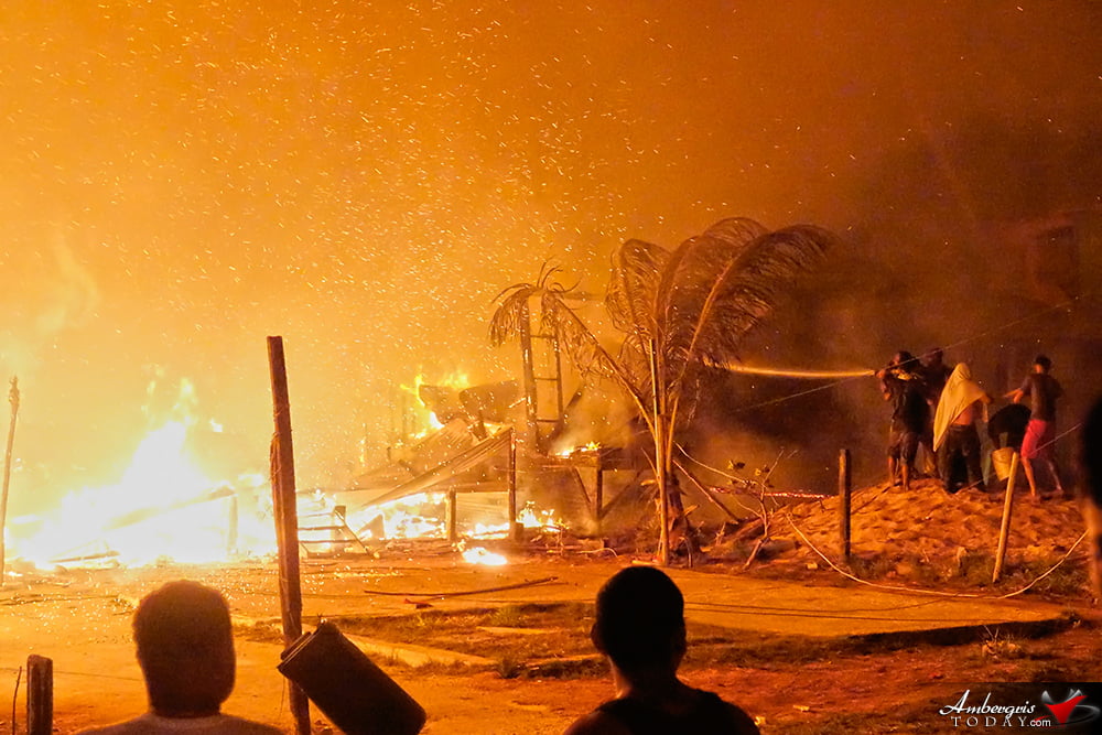 Island Blaze Leaves Over 80 Homeless Destroying 10 Structures