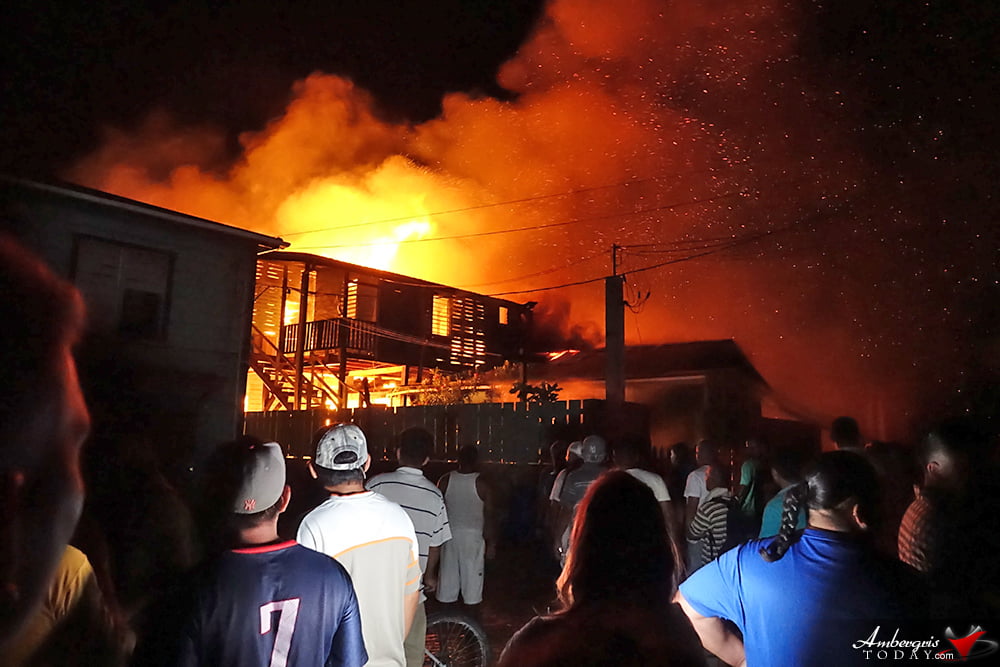 Island Blaze Leaves Over 80 Homeless Destroying 10 Structures