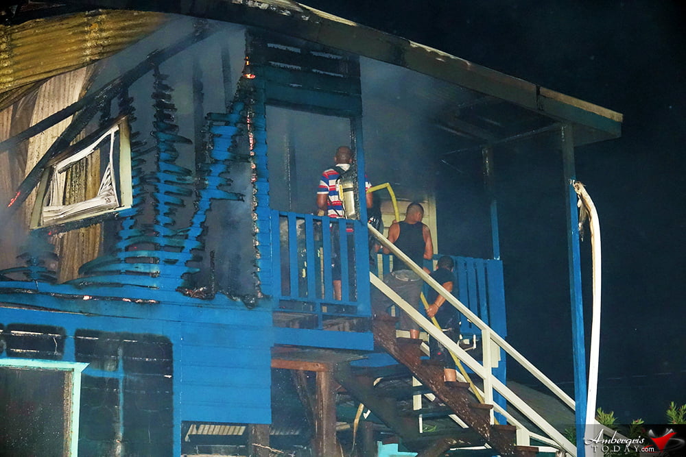 Island Blaze Leaves Over 80 Homeless Destroying 10 Structures