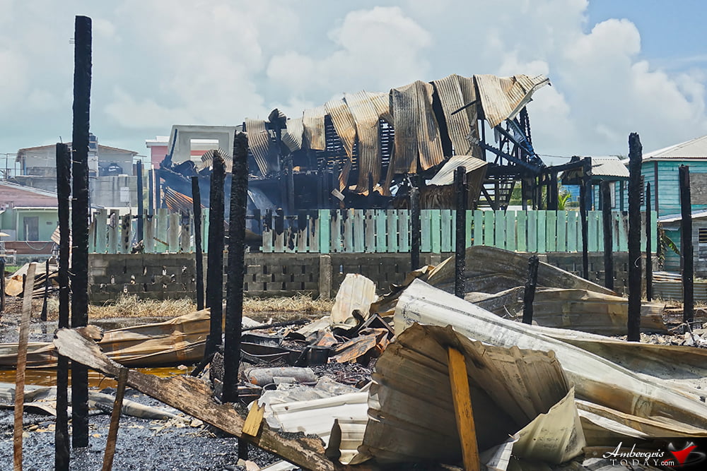 Island Blaze Leaves Over 80 Homeless Destroying 10 Structures