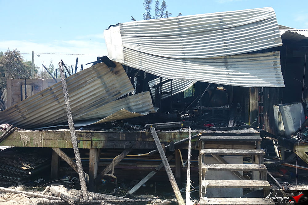 Island Blaze Leaves Over 80 Homeless Destroying 10 Structures