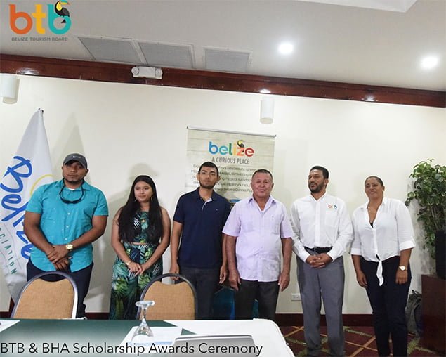 The BTB and BHA Award Scholarships To Ten Outstanding Belizean Students