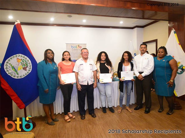 BTB and BHA award Scholarships to Ten Belizean Students