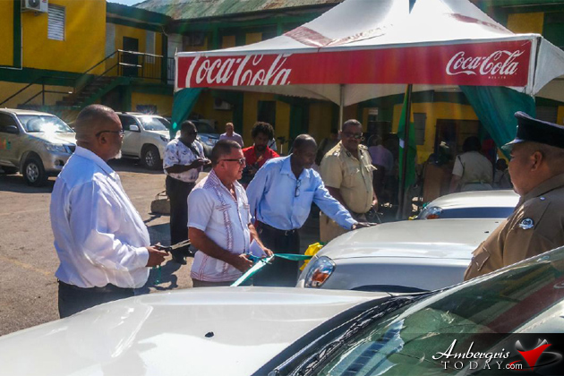 BTB Donates Vehicules to Belize Tourism Police