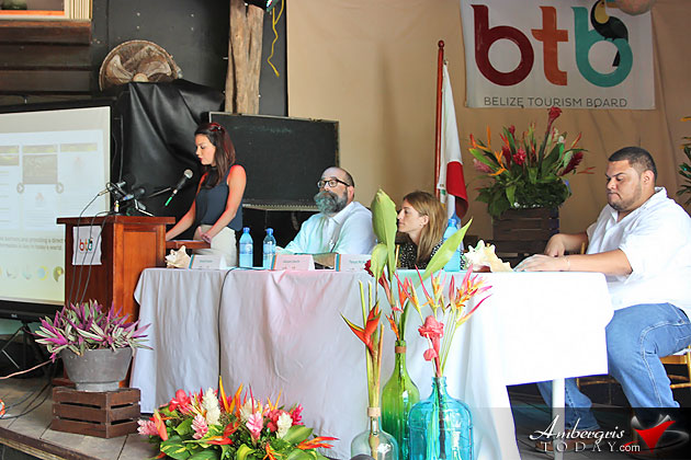 Tanya McNab and panelists discuss digital marketing Belize Tourism Industry Conference Looks at Improving Tourism