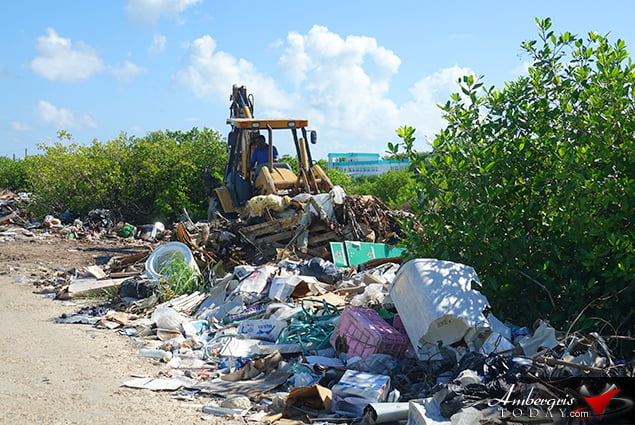 BTIA's Big Garbage Clean Up on Ambergris Caye