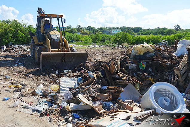 BTIA's Big Garbage Clean Up on Ambergris Caye