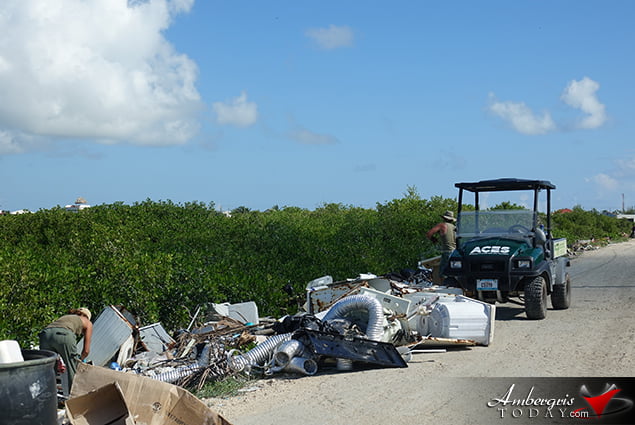 BTIA's Big Garbage Clean Up on Ambergris Caye