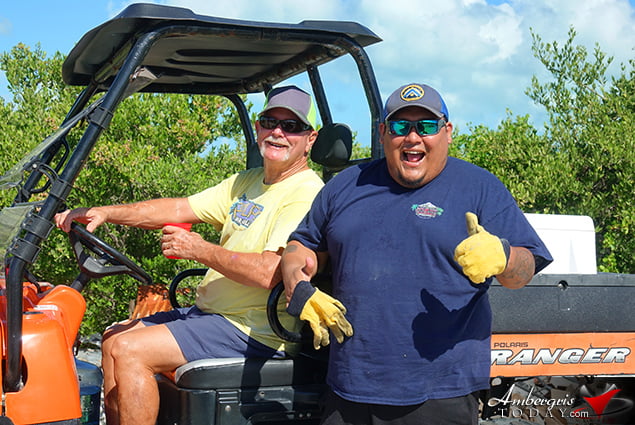BTIA's Big Garbage Clean Up on Ambergris Caye