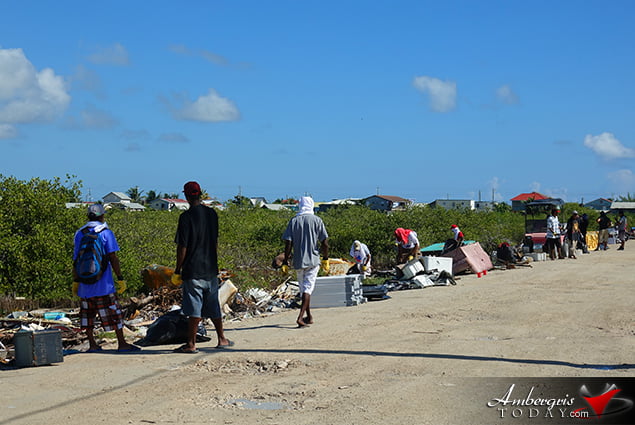 BTIA's Big Garbage Clean Up on Ambergris Caye