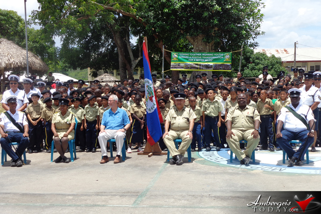 San Pedro Police Youth Cadets Attend National Cadet Corps Summer Camp