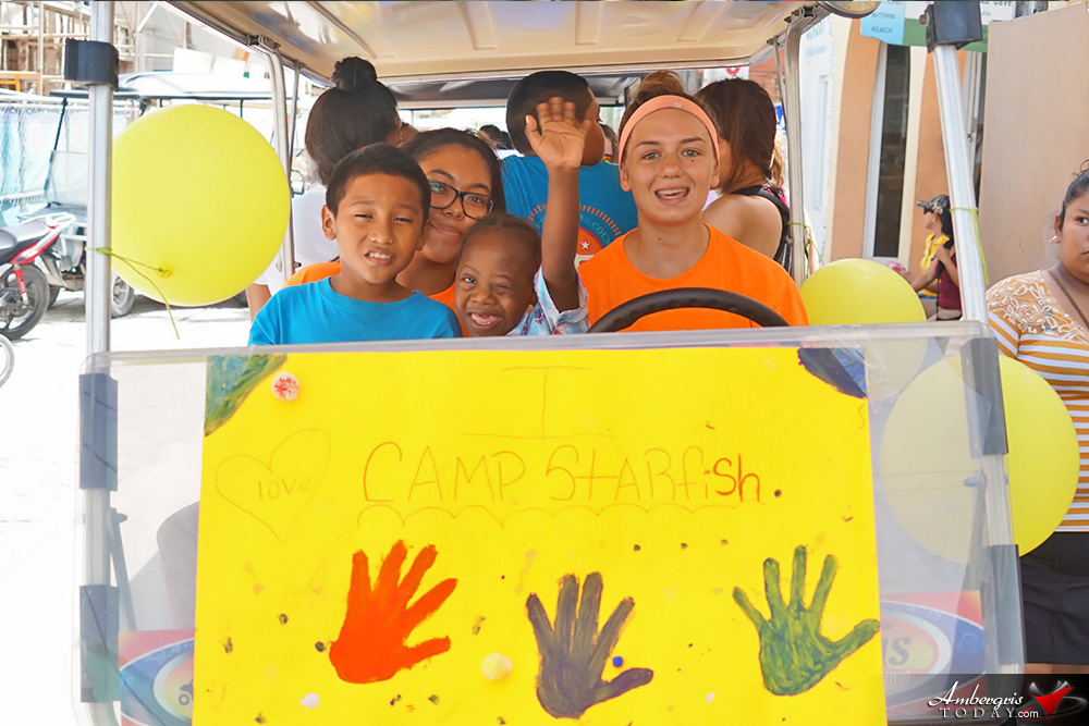 Camp Starfish Ends Summer Activities with Colorful Parade