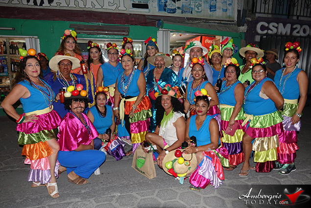 Carnaval Day 1: Painting and Dancing on the Streets of San Pedro 11 Las Caribeñas Dancing on the Streets of San Pedro