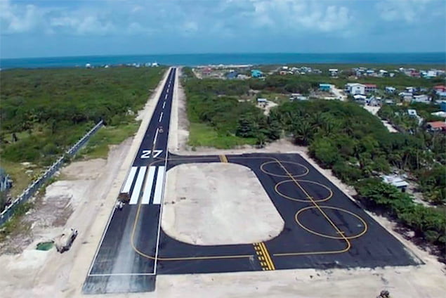 Caye Caulker Municipal Airport is Back in Action 1 Caye Caulker Airport is Back in Action, Opens after renovations and repairs to the runway