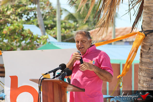 Beach Reclamation project in Caye Caulker, Belize adds beautiful beach frontage