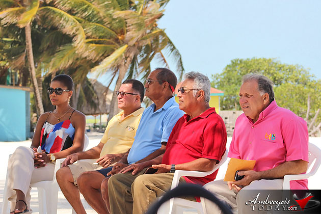 Beach Reclamation project in Caye Caulker, Belize adds beautiful beach frontage