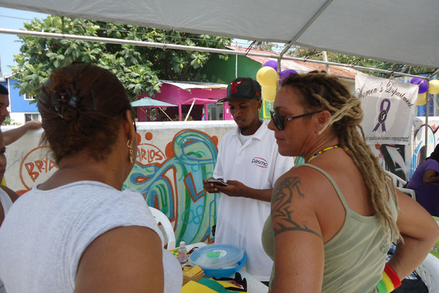 PASMO offers services at Caye Caulker Health Fair National AIDS Commission Held Health Fair in Caye Caulker