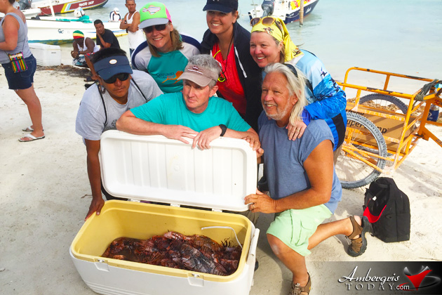 Over Five Hundred Lionfish Speared at Lionfish Derby In Caye Caulker