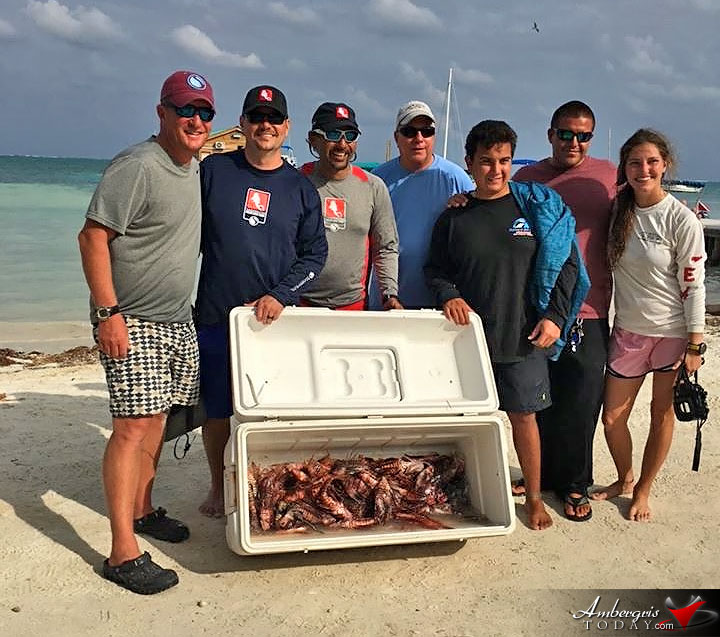 Belize Annual Lionfish Derby Caye Caulker