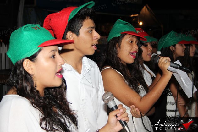 San Pedro Lights Christmas Tree at Central Park