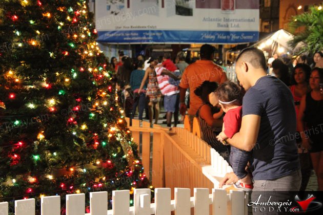 San Pedro Lights Christmas Tree at Central Park
