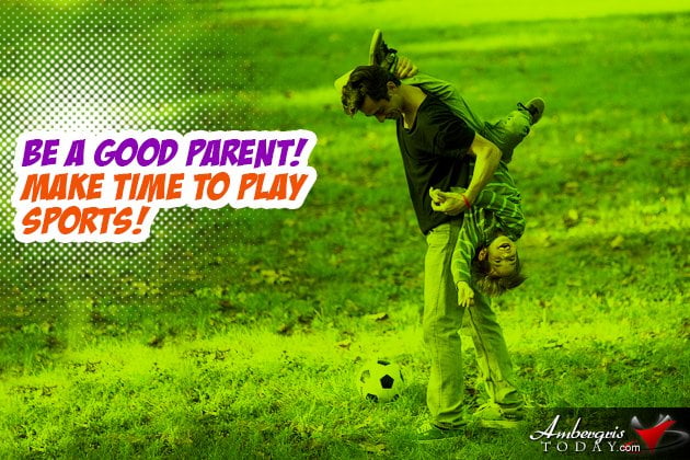 Be a good parent and make time to play sports Wake Up And Smell The Coffee -- Again!