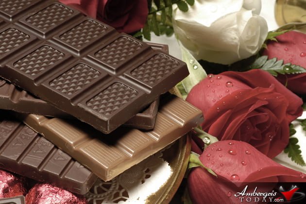 Men sent flowers anc chocolates with a love message to a young lady they had interest in Men sent flowers anc chocolates with a love message to a young lady they had interest in