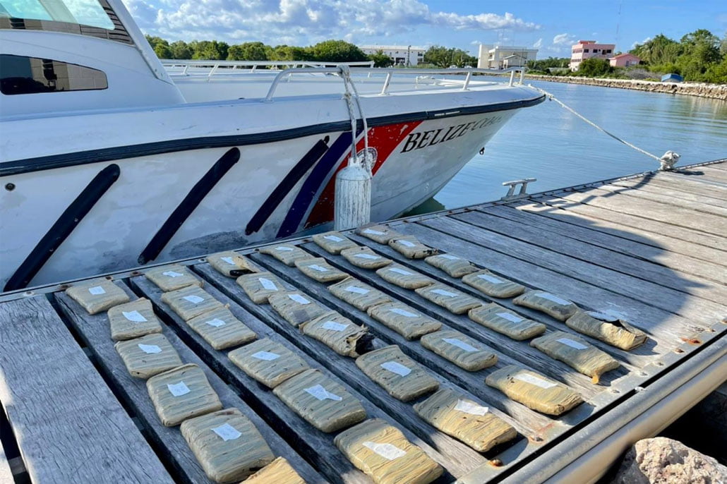 Coast Guard Retrieves Thirty Kilos of Suspected Marijuana 