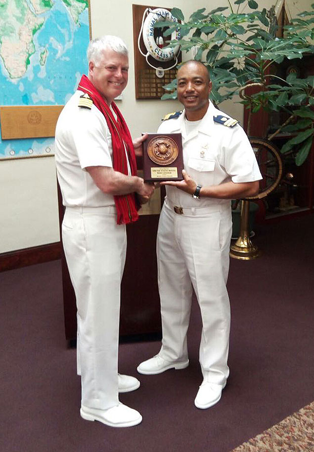Belize Coast Guard Officer Graduates with Top Honors Abroad