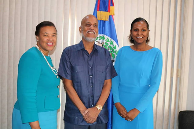 Secretary General of the Commonwealth Visits Belize