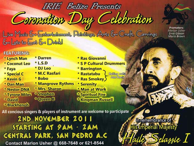 Irie Belize Coronation Day Celebration