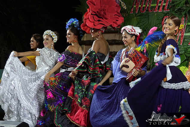 International Costa Maya Festival's Noche San Pedrana