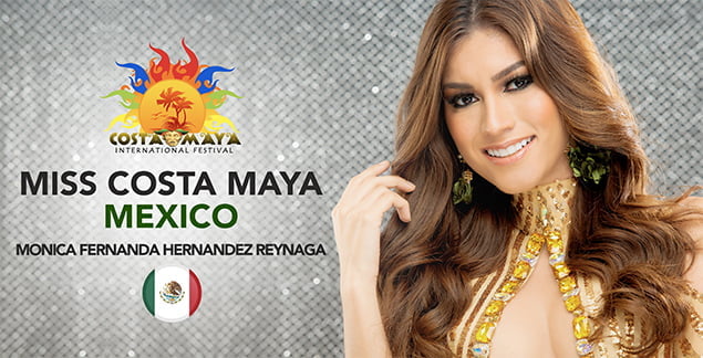 Meet Miss Mexico and Panama – Costa Maya Pageant