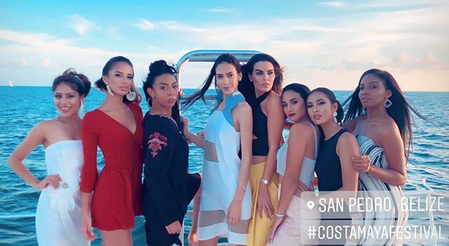 Costa Maya Pageant Delegates Enjoy Island Charm in San Pedro 3 Costa Maya Pageant Delegates Enjoy Island Charm in San Pedro