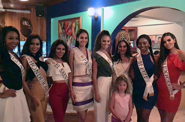 Costa Maya Pageant Delegates Enjoy Island Charm in San Pedro 11 Costa Maya Pageant Delegates Enjoy Island Charm in San Pedro