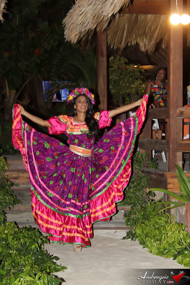 Costa Maya Pageant Delegates Paint the Town Red