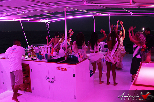 Costa Maya Pageant Delegates Paint the Town Red