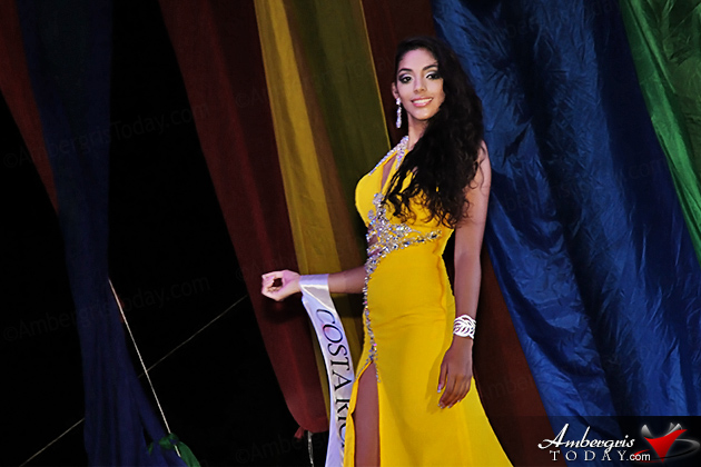 Miss Mexico, Eliza Gomez, Crowned Miss Costa Maya 2014