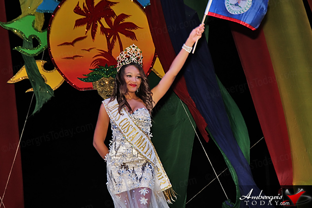 Miss Mexico, Eliza Gomez, Crowned Miss Costa Maya 2014