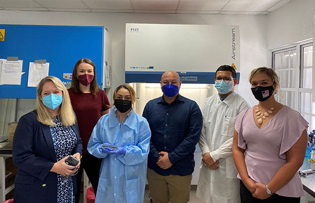 Donation to Test for Delta Variant in Belize 2 CDC and Baylor College of Medicine Partner to Bring COVID Sequencing to Belize