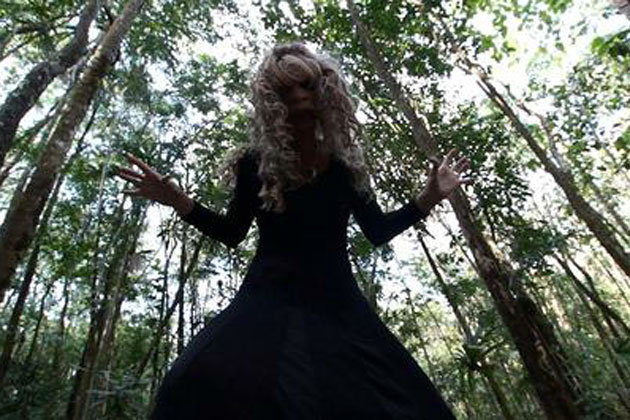 Curse of the Xtabai screening in San Pedro's Paradise Theater