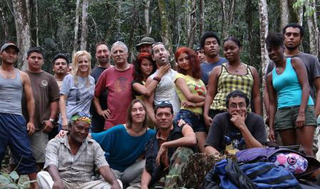 Curse of the Xtabai screening in San Pedro's Paradise Theater