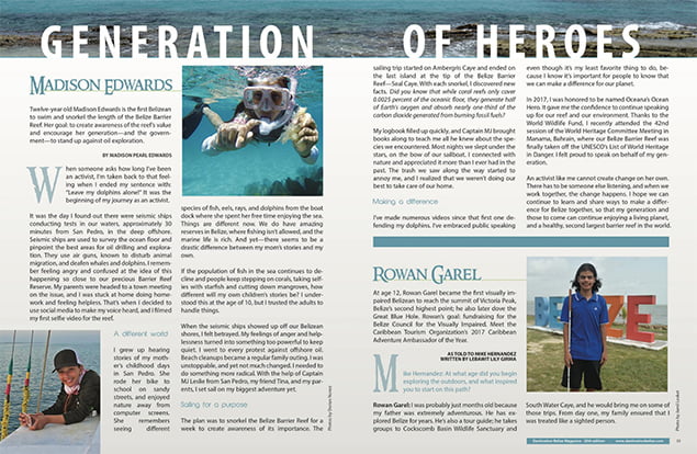 BTIA Celebrates the Launch of the 20thEdition Destination Belize 5 BTIA Celebrates the Launch of the 20thEdition Destination Belize