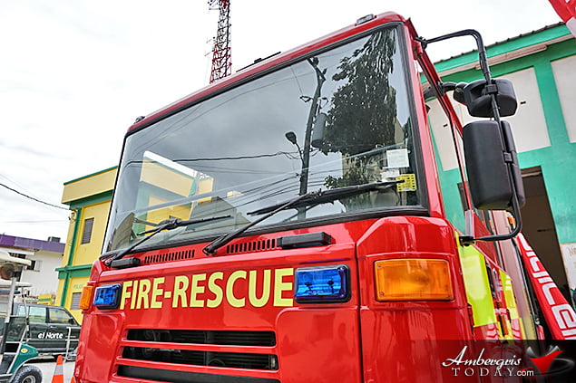 Digi Hands Over Firetruck to San Pedro