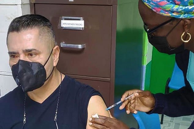 Happy to See Our Island Doctors Receive COVID-19 Vaccine