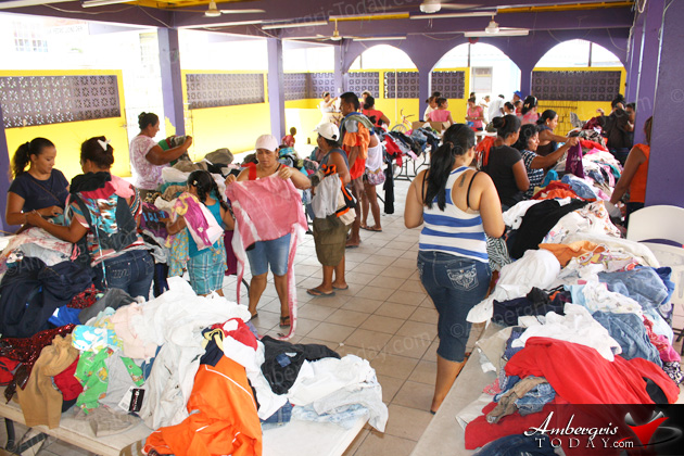 Fire Victims Receive Donations from Community Fire Victims Receive Donations from Community