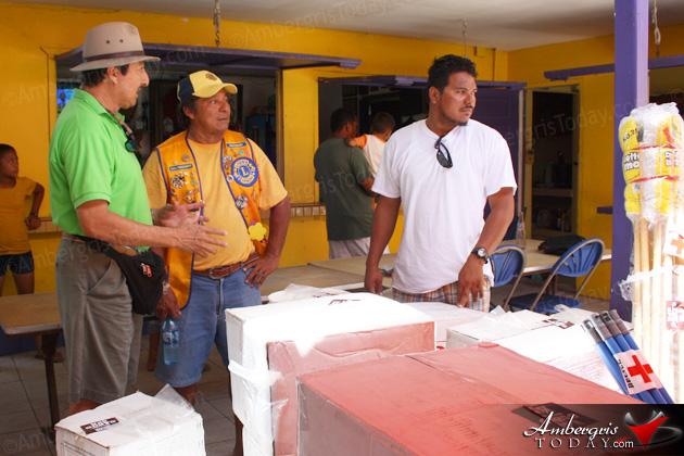 Fire Victims Receive Donations from Community Fire Victims Receive Donations from Community